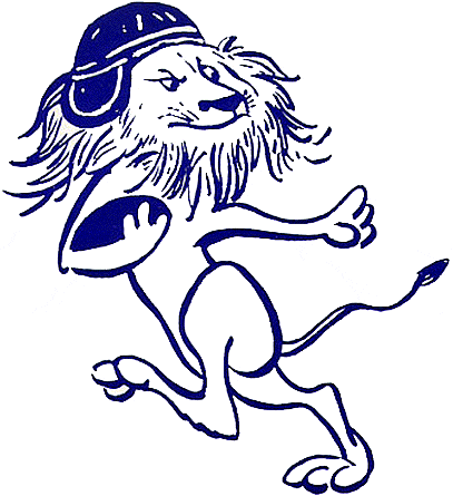 Columbia Lions 1936-1956 Primary Logo decal sticker
